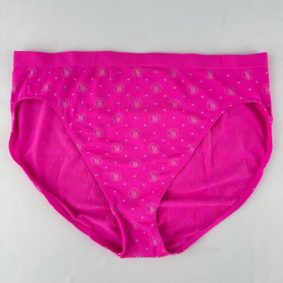 Victoria's Secret Other - NWOT Victoria’s High Leg Brief Pink Logo Panties
